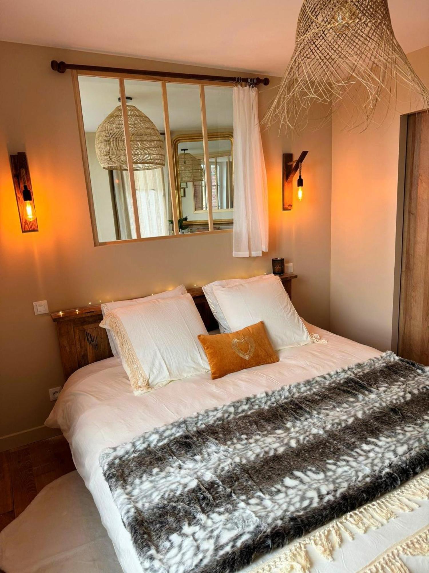 Duplex Safari Jusqu'A 4 Personnes, Spa, Cinema Et Lit Sous Les Arbres, Day Use, 10 Min Centre Amiens Buitenkant foto