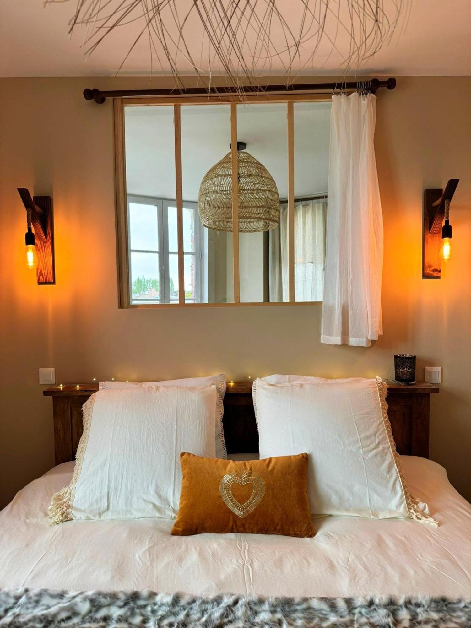 Duplex Safari Jusqu'A 4 Personnes, Spa, Cinema Et Lit Sous Les Arbres, Day Use, 10 Min Centre Amiens Buitenkant foto